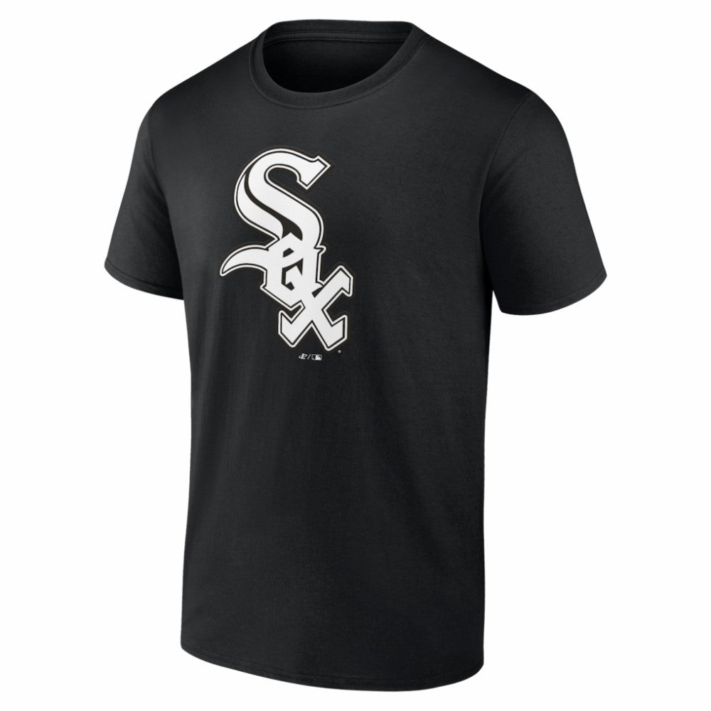 Chicago White Sox Logo Athletic Official Logo T-Shirt Black