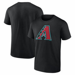 Arizona Diamondbacks Logo Athletic Official Logo T-Shirt Black