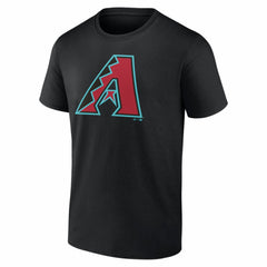 Arizona Diamondbacks Logo Athletic Official Logo T-Shirt Black