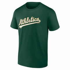 Athletics Logo Athletic Wordmark T-Shirt Green