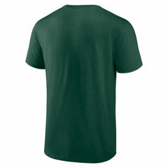 Athletics Logo Athletic Heart and Soul T-Shirt Green
