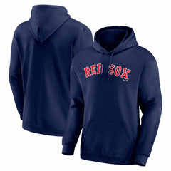 Boston Red Sox Logo Athletic Wordmark Hoodie Navy