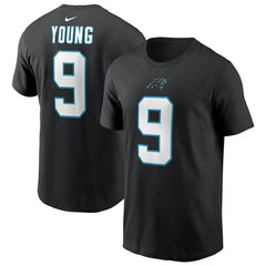 Bryce Young Carolina Panthers Player Name & Number T-Shirt - Black discount