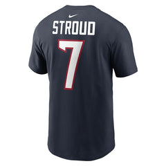 C.J. Stroud Houston Texans Player Name & Number T-Shirt - Navy cheap