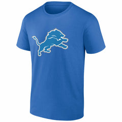 Aidan Hutchinson Detroit Lions Player Icon Name & Number T-Shirt - Blue for sale