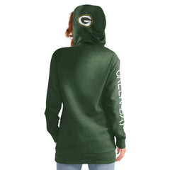 Green Bay Packers G-III 4Her by Carl Banks Women's Extra Inning Pullover Hoodie - Green discount