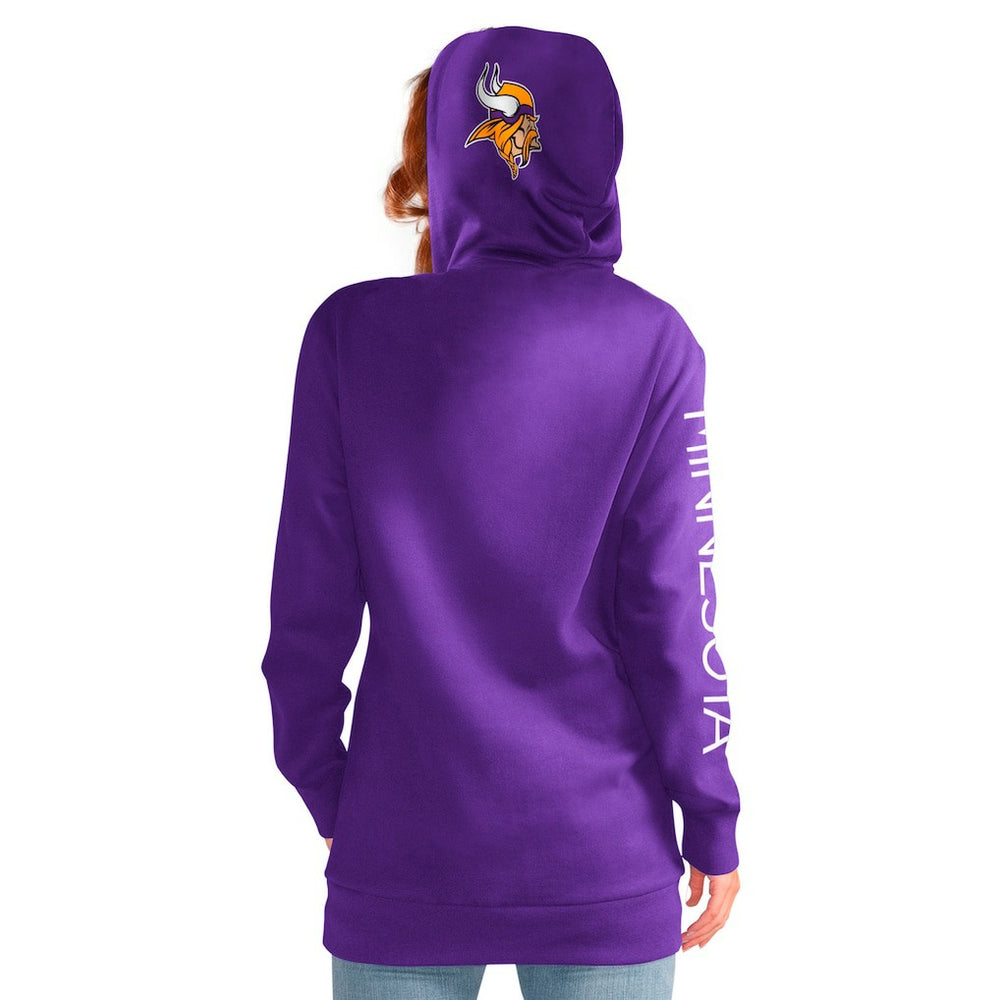 Minnesota Vikings G-III 4Her by Carl Banks Women's Extra Inning Pullover Hoodie - Purple online