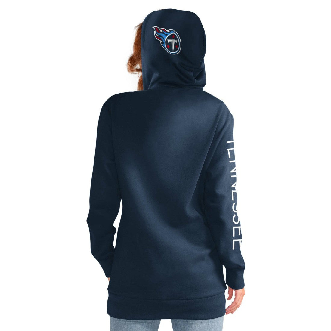 Tennessee Titans G-III 4Her by Carl Banks Women's Extra Inning Pullover Hoodie - Navy online