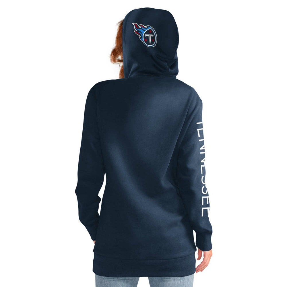 Tennessee Titans G-III 4Her by Carl Banks Women's Extra Inning Pullover Hoodie - Navy online