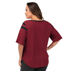 Arizona Cardinals G-III 4Her by Carl Banks Women's Plus Size Linebacker T-Shirt - Cardinal online