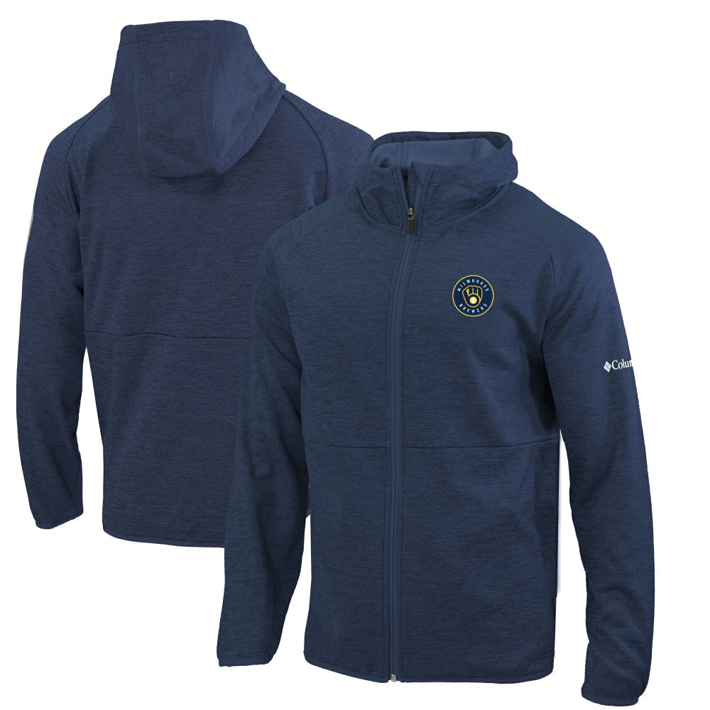Milwaukee Brewers Omni-Wick It's Time Full-Zip Jacket Navy