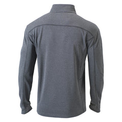 Boston Red Sox Omni-Wick Shotgun Quarter-Zip Pullover Top Heather Gray