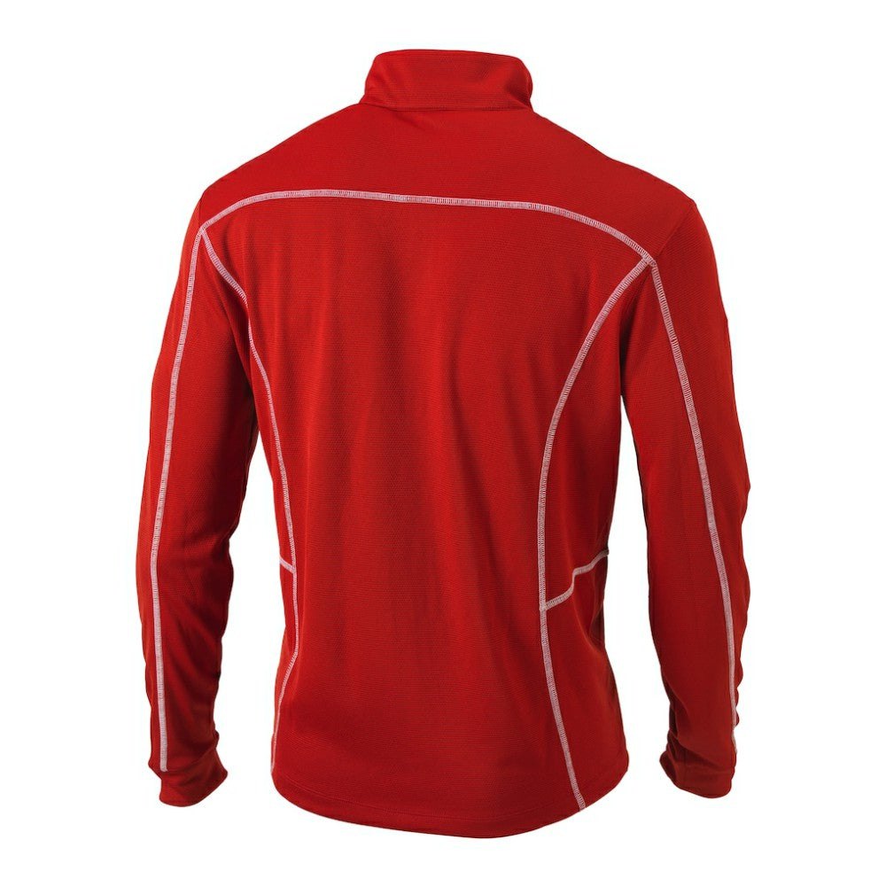 Boston Red Sox Omni-Wick Shotgun Quarter-Zip Pullover Top Red