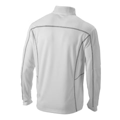 New York Yankees Omni-Wick Shotgun Quarter-Zip Pullover Top White