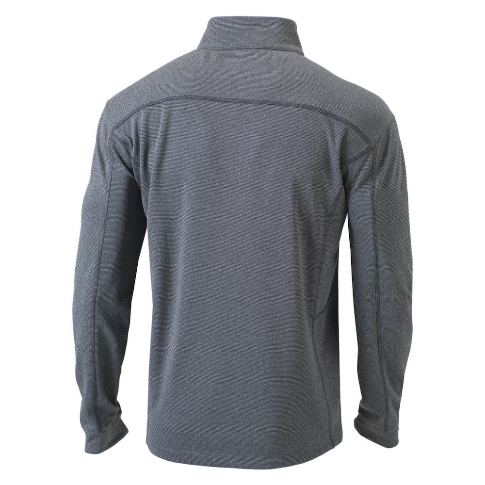 Seattle Mariners Omni-Wick Shotgun Quarter-Zip Pullover Top Heather Gray