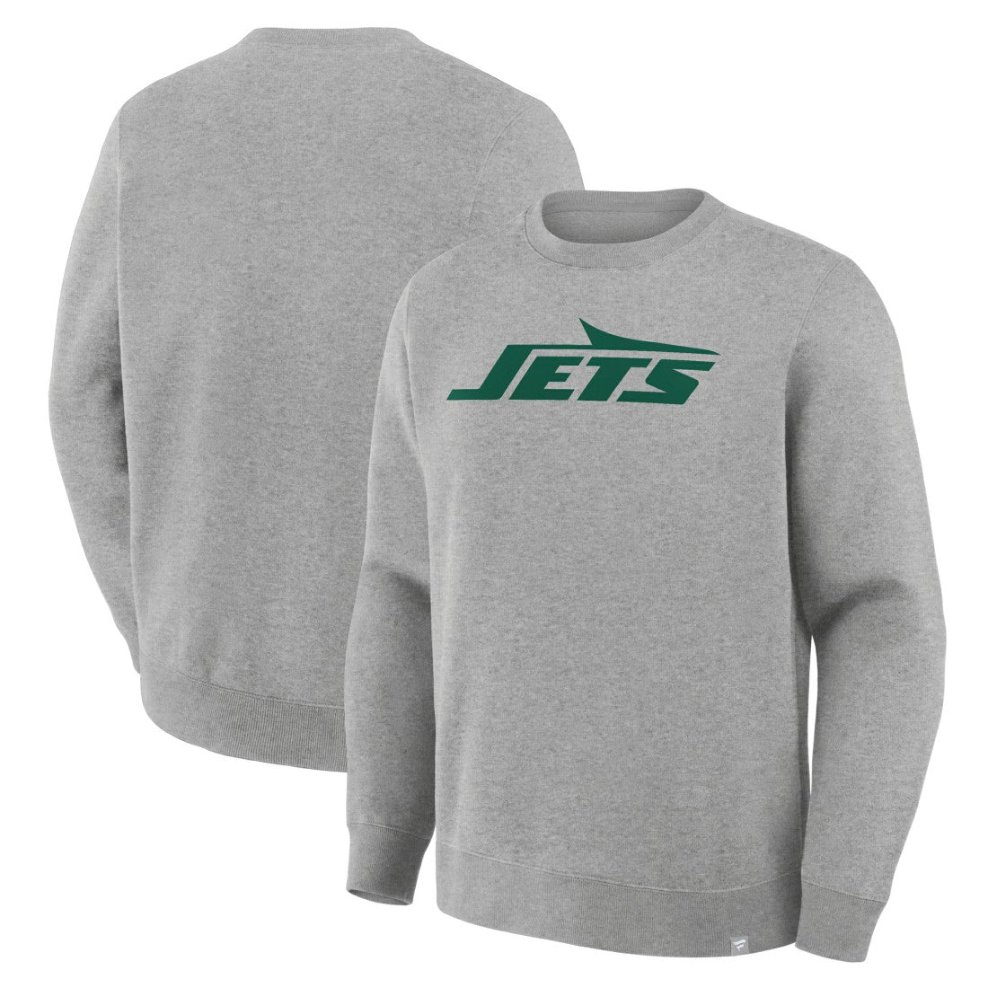 New York Jets Primary Logo Legacy Sweatshirt - Heather Gray on sale