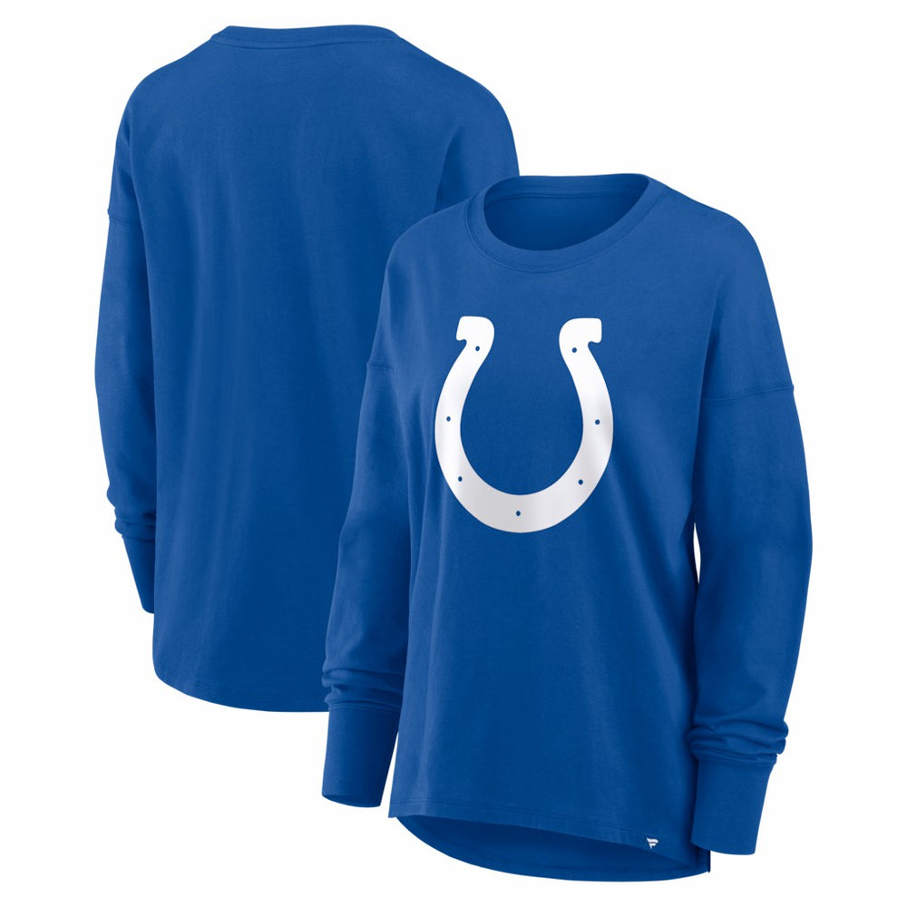 Indianapolis Colts Women's Essential Long Sleeve T-Shirt - Royal on sale