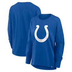 Indianapolis Colts Women's Essential Long Sleeve T-Shirt - Royal on sale