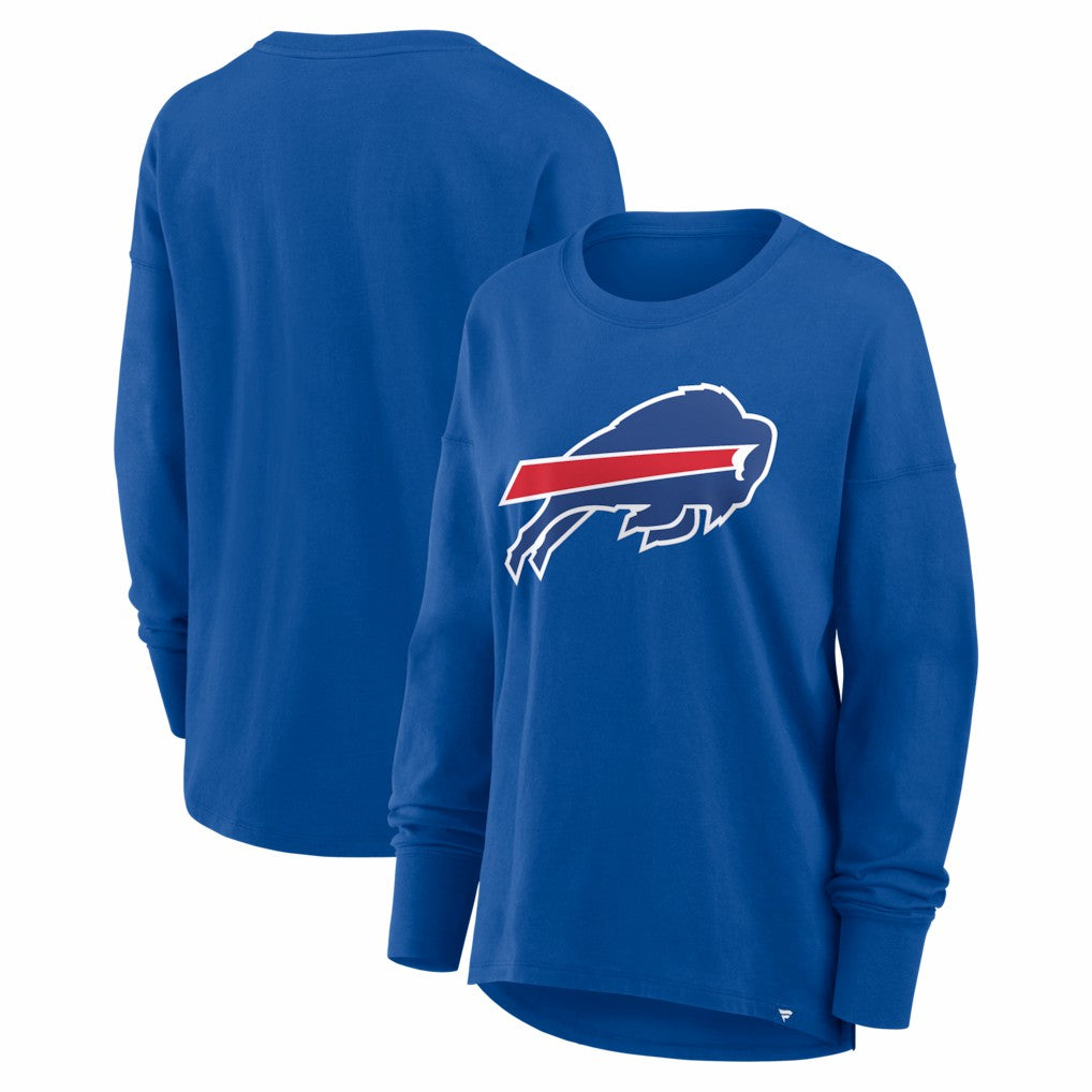 Buffalo Bills Women's Essential Long Sleeve T-Shirt - Royal for sale