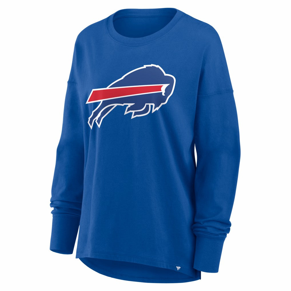 Buffalo Bills Women's Essential Long Sleeve T-Shirt - Royal for sale