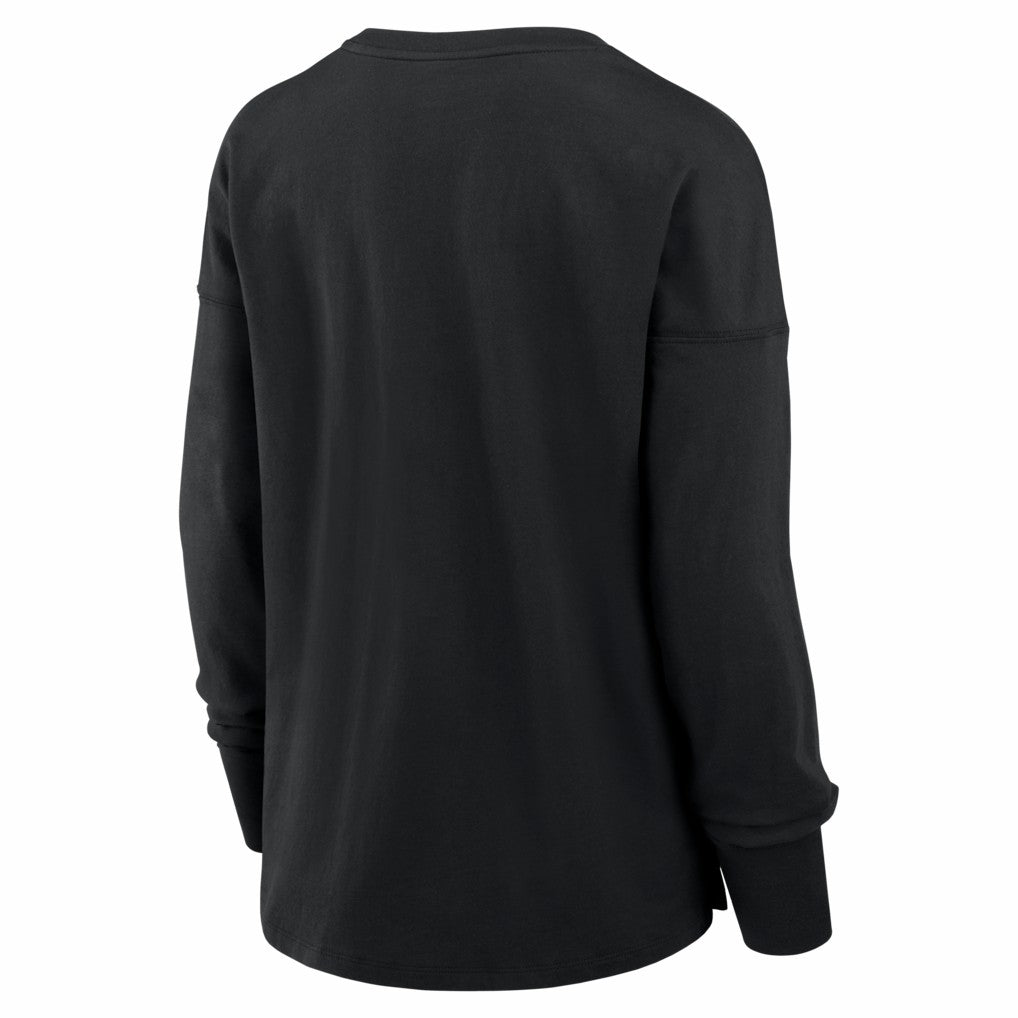 San Francisco 49ers Women's Essential Long Sleeve T-Shirt - Black outlet