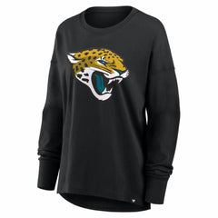 Jacksonville Jaguars Women's Essential Long Sleeve T-Shirt - Black on sale