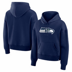 Seattle Seahawks Women's Essential Legacy Hoodie - College Navy on sale