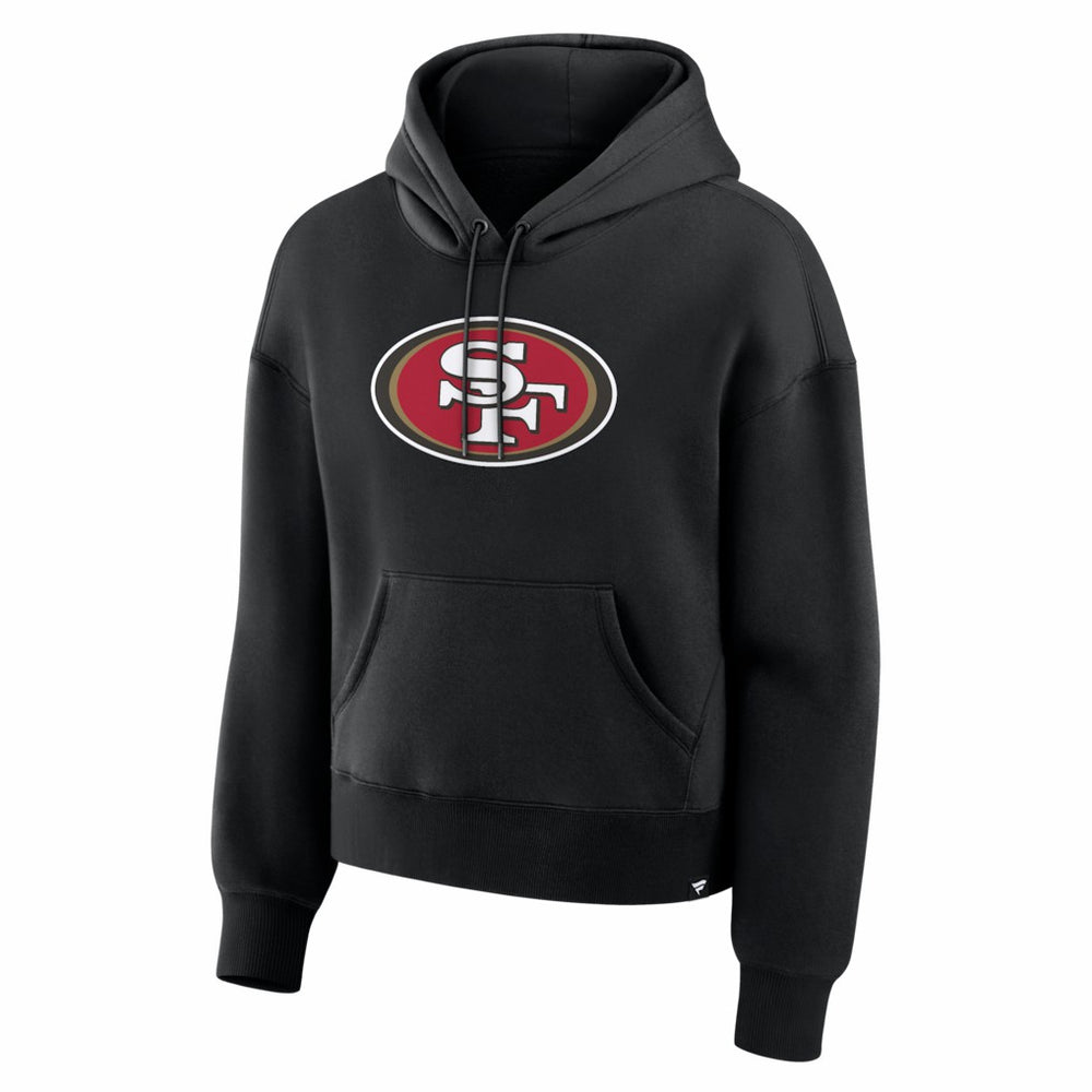 San Francisco 49ers Women's Essential Legacy Hoodie - Black for sale