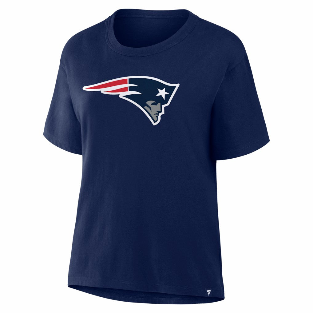 New England Patriots Women's Essential Legacy T-Shirt - Navy cheap