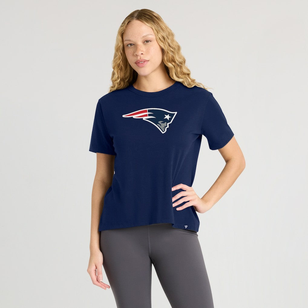 New England Patriots Women's Essential Legacy T-Shirt - Navy cheap