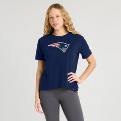 New England Patriots Women's Essential Legacy T-Shirt - Navy cheap