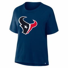 Houston Texans Women's Essential Legacy T-Shirt - Navy outlet