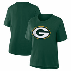 Green Bay Packers Women's Essential Legacy T-Shirt - Green for sale