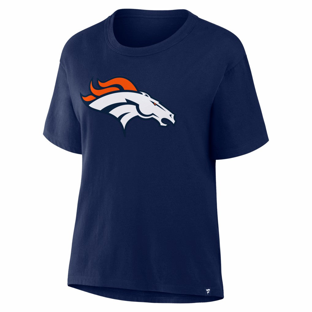 Denver Broncos Women's Essential Legacy T-Shirt - Navy sale