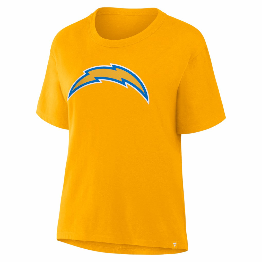 Los Angeles Chargers Women's Essential Legacy T-Shirt - Gold for sale
