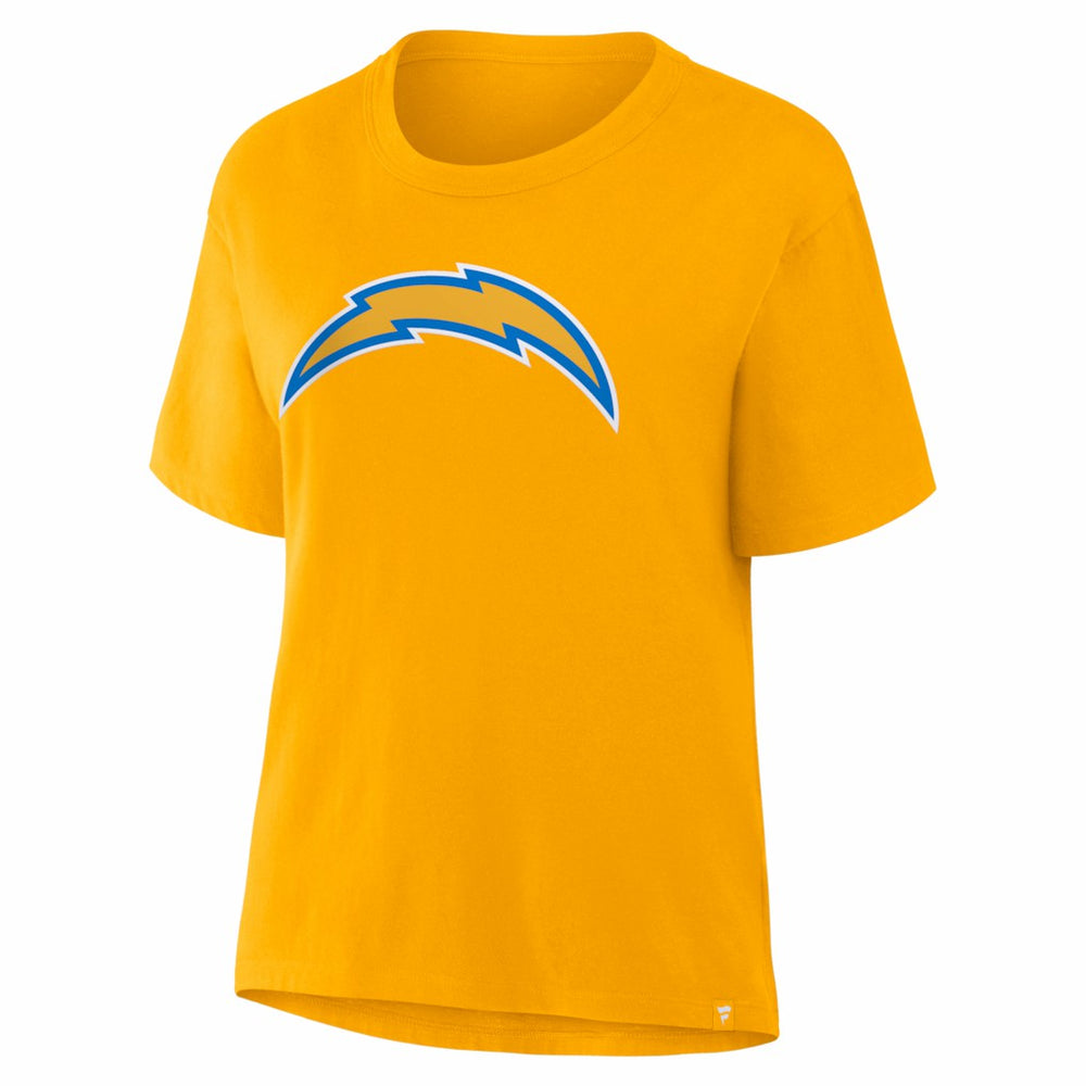 Los Angeles Chargers Women's Essential Legacy T-Shirt - Gold for sale