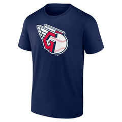 Jose Ramirez Cleveland Guardians Player Icon Name & Number T-Shirt Navy