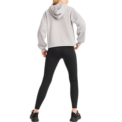 Los Angeles Rams DKNY Sport Women's Debbie Dolman Raglan Pullover Hoodie - Heather Gray on sale