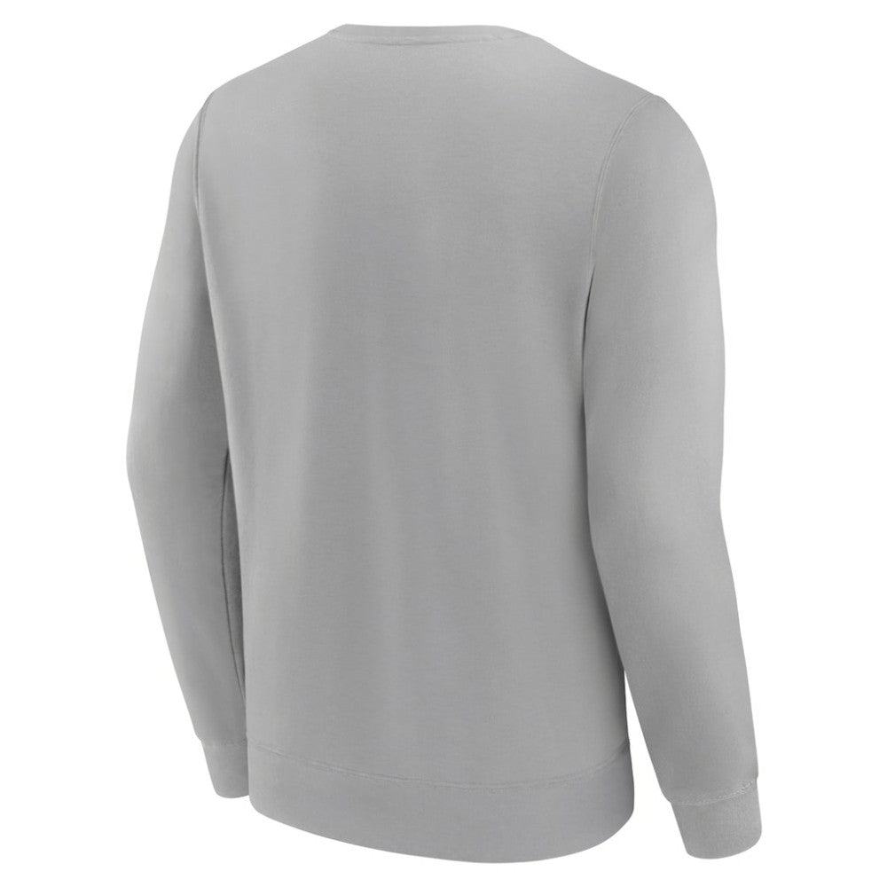 Minnesota Twins Heart & Soul Pullover Sweatshirt Heather Gray