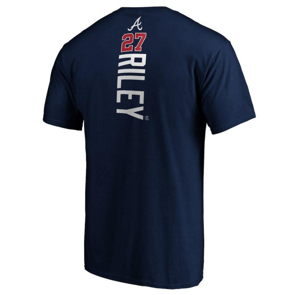Austin Riley Atlanta Braves Playmaker Name & Number T-Shirt Navy