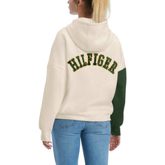 Green Bay Packers Tommy Hilfiger Women's Harriet Pullover Hoodie - Cream/Green online