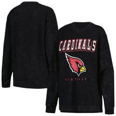 Arizona Cardinals G-III 4Her by Carl Banks Women's Comfy Cord Pullover Sweatshirt - Black cheap