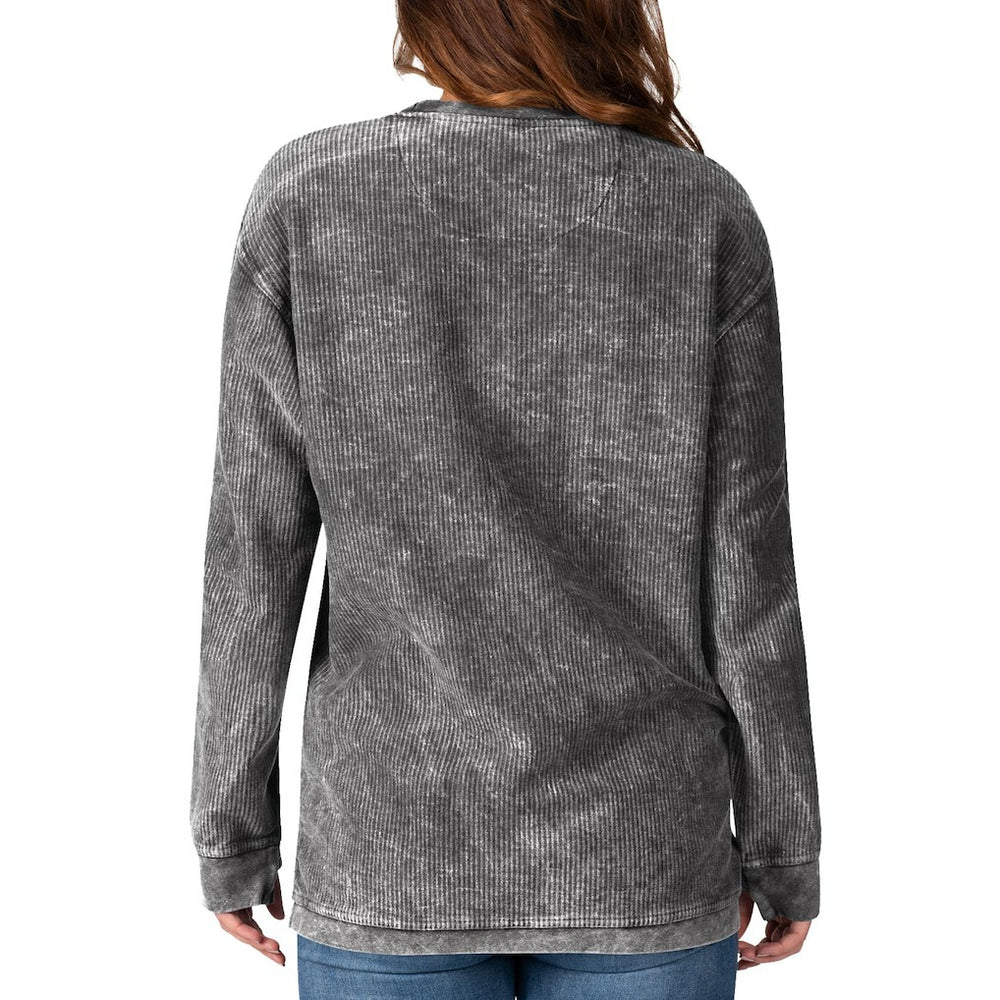 Arizona Cardinals G-III 4Her by Carl Banks Women's Comfy Cord Pullover Sweatshirt - Black cheap