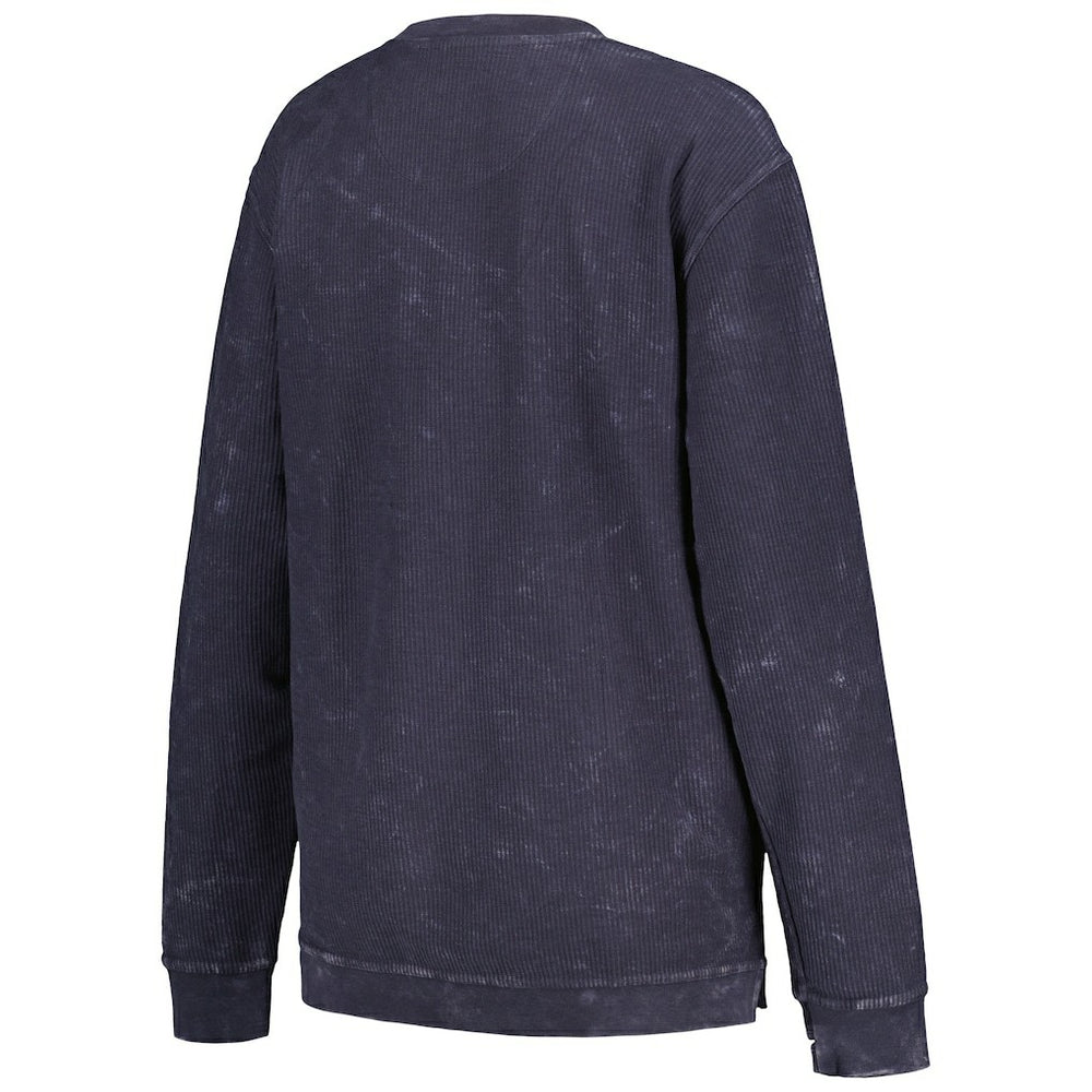 Denver Broncos G-III 4Her by Carl Banks Women's Comfy Cord Pullover Sweatshirt - Navy outlet