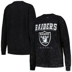 Las Vegas Raiders G-III 4Her by Carl Banks Women's Comfy Cord Pullover Sweatshirt - Black on sale