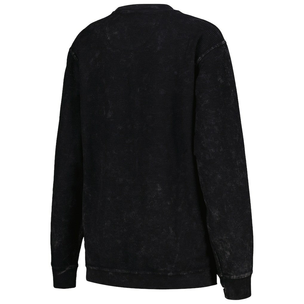 Las Vegas Raiders G-III 4Her by Carl Banks Women's Comfy Cord Pullover Sweatshirt - Black on sale