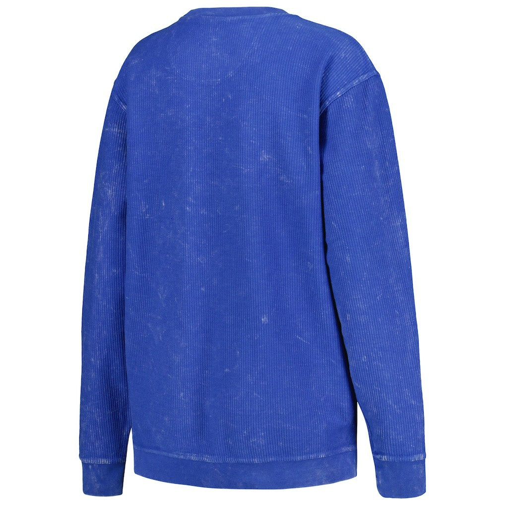 Los Angeles Chargers G-III 4Her by Carl Banks Women's Comfy Cord Pullover Sweatshirt - Powder Blue cheap