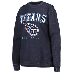 Tennessee Titans G-III 4Her by Carl Banks Women's Comfy Cord Pullover Sweatshirt - Navy sale