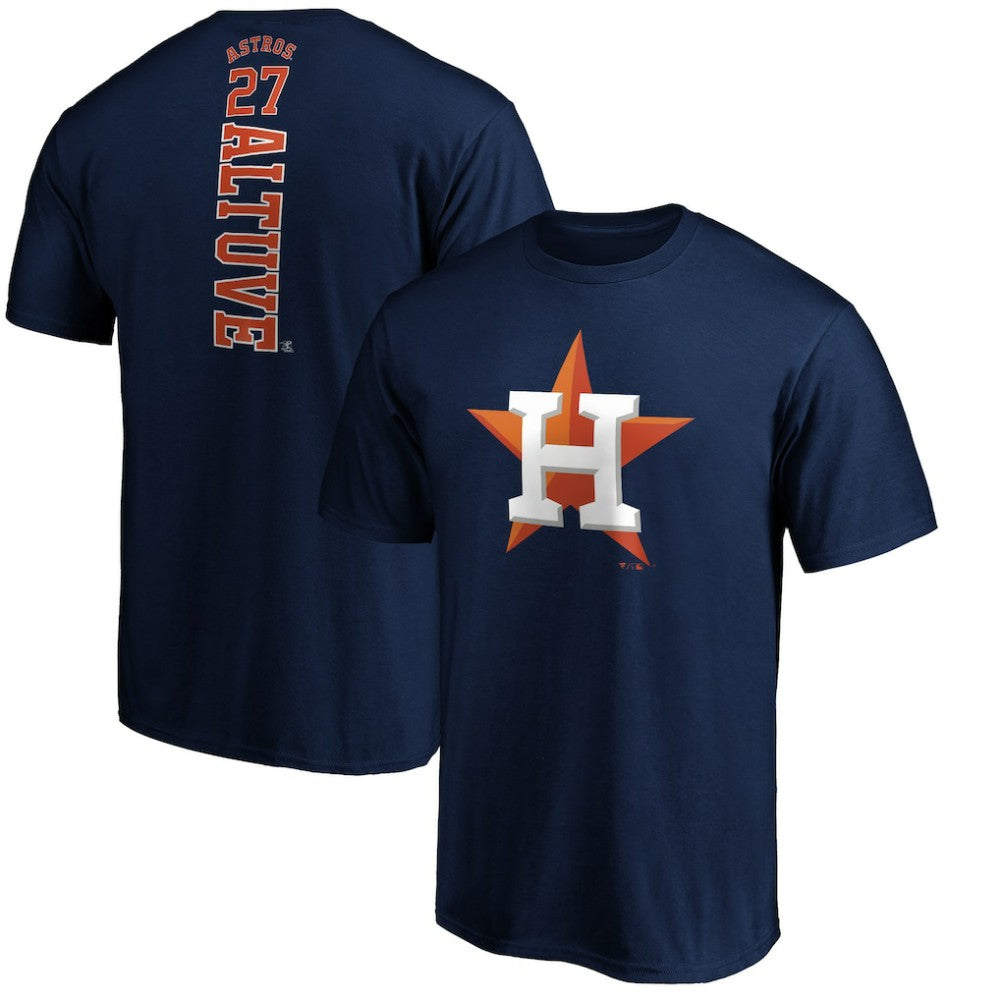 Jose Altuve Houston Astros Playmaker Name & Number T-Shirt Navy