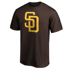 Manny Machado San Diego Padres Playmaker Name & Number T-Shirt Brown